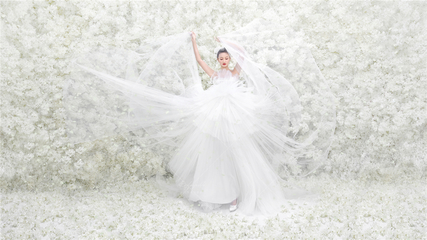 白色婚纱图片(白色婚纱图片 新娘)